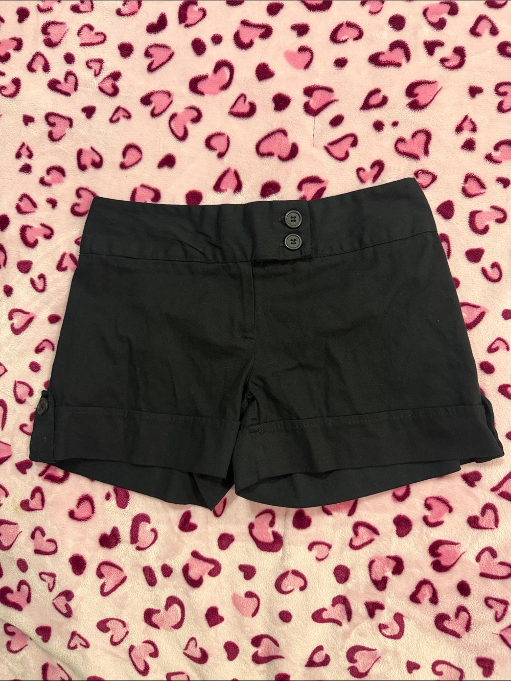 Classic Black Women's Stretch Shorts